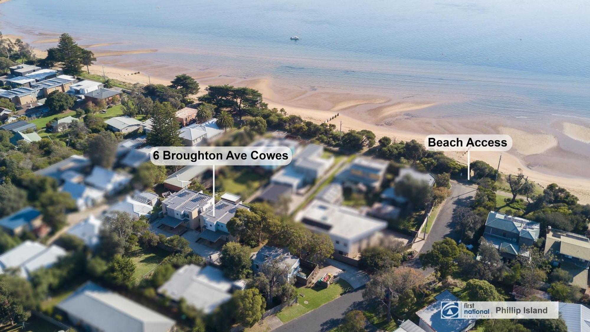3-6 Broughton Ave, Cowes Villa Exteriör bild